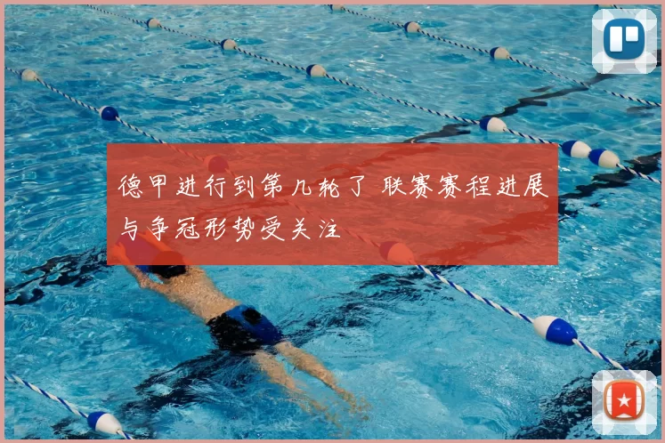 德甲进行到第几轮了 联赛赛程进展与争冠形势受关注